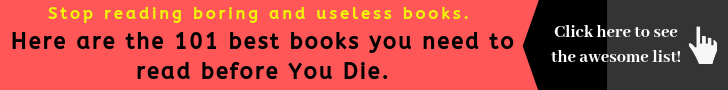 101 best books you need to read before You Die (banner)
