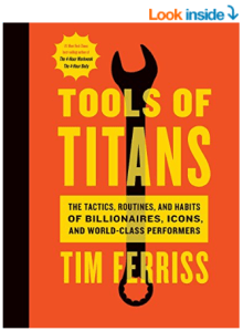 Tools of Titans book cover image