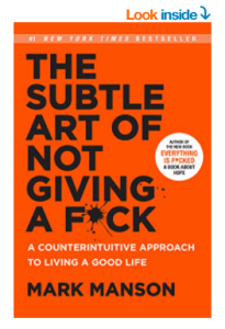 The Subtle Art Of Not Giving A F*ck Mark Manson Book