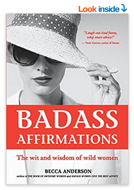 Badass Affirmations Becca Anderson Book