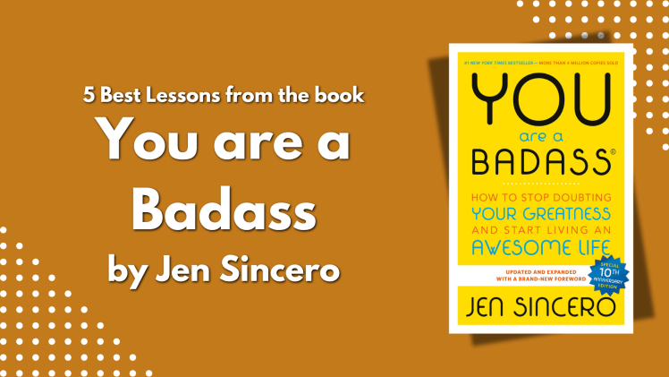 5 Unstoppable Life Lessons from You Are a Badass (That Will Change Everything) blog image